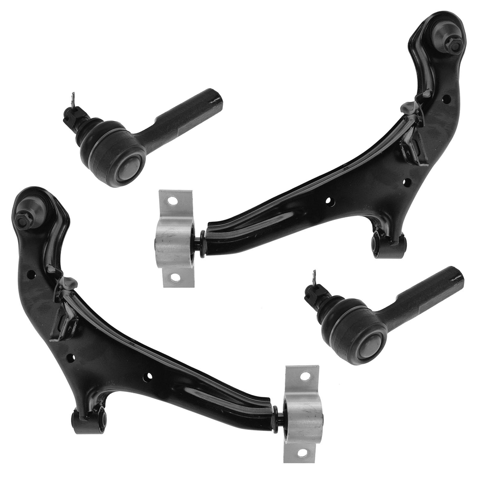 Lower Control Arm & Ball Joint Outer Tie Rod End LH RH Set for Nissan Infiniti