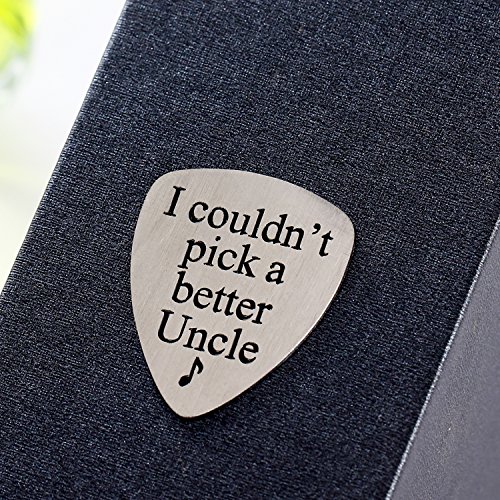 Bespmosp amateurs de musique Cadeau I NE Pourrait pas choisir une meilleure Uncle médiator de guitare Cadeau de Noël… - Les Beatles, Paul McCartney, John Lennon, RIngo Starr, George Harrison Bespmosp amateurs de musique Cadeau I NE Pourrait pas choisir une meilleure Uncle médiator de guitare Cadeau de Noël… – Image 4