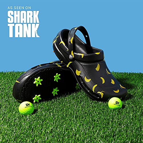 Golfkicks Golf Traction Kit For Sneakers With Diy Golf Spikes - Add Golf Cleats To Any Shoe, 20 Count - As Seen On Shark Tank - Black #TOP3