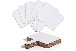 10pcs Dry Erase Paddles Double Sided