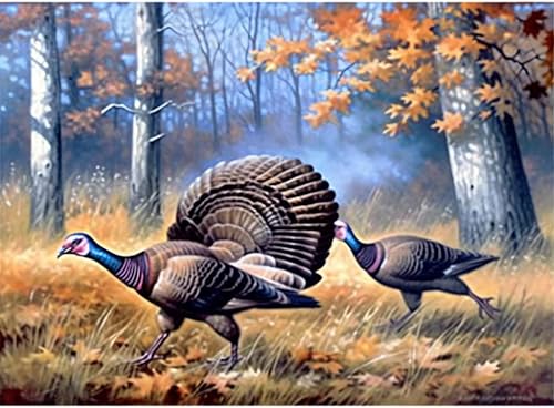 Miniatura 1 de Kaliosy Kits de pintura de diamantes 5D para adultos, faisán, pájaro por números, pintura con diamantes, arte de animales, taladro completo,