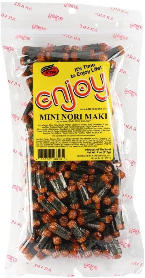 Hawaii Mini Nori Maki Arare Style Japanese Crackers