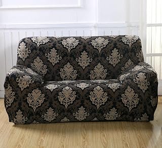 Sofa Covers Maroon Baroque Sofa Cover Soft Spandex Sofa Protector Stretch Matching Pet Couch Covers Modern Adjustable Sofa Covers Universal Thick Sofa Cover 1 Seater