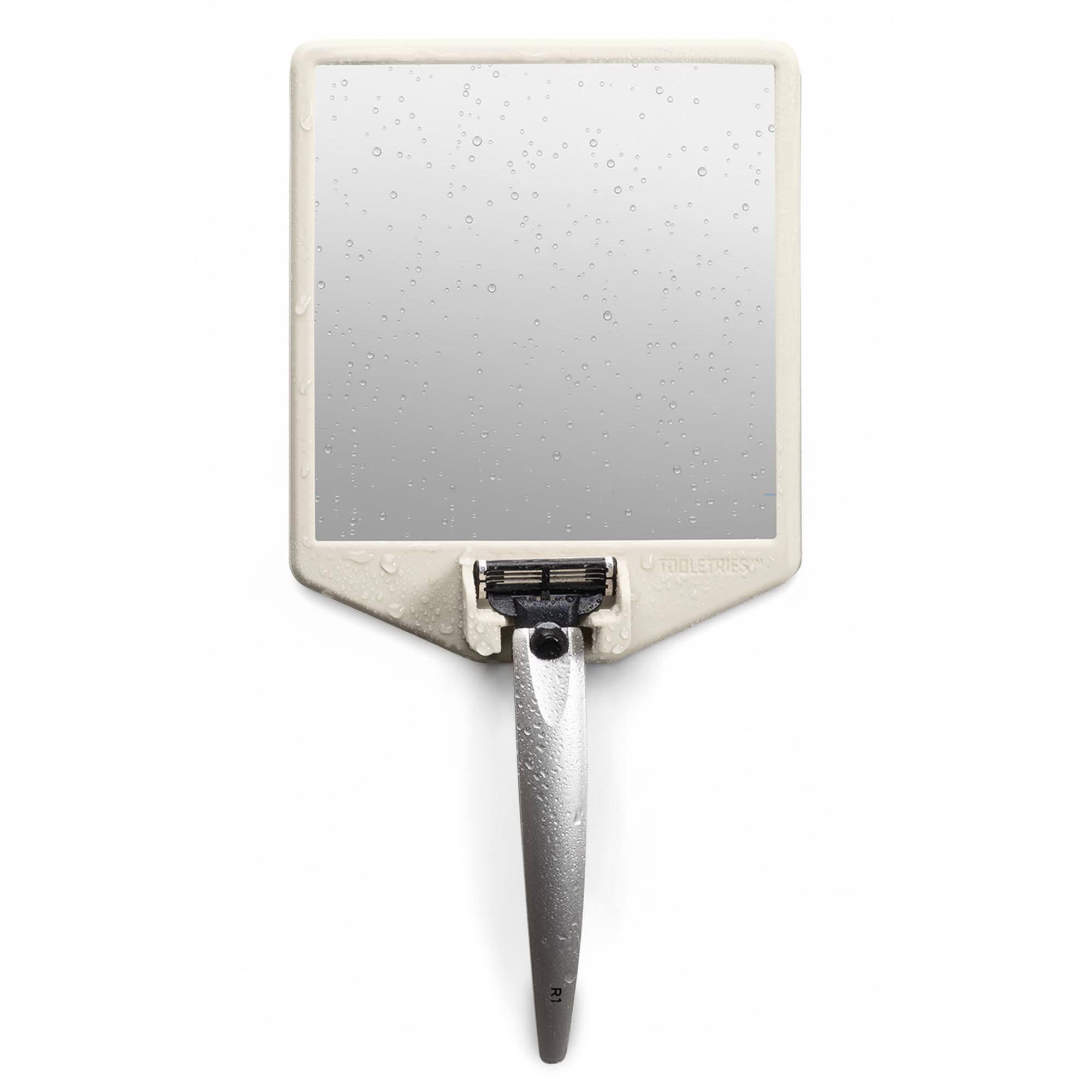TOOLETRIES The Joseph Fog-Reducing Shower Mirror with Razor Holder