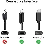 Replacement PS4/5 Controller Charger and Data Transfer Cord，Micro Charging Cable Compatible with Playstation 4/5, PS4 Slim/Pro, Xbox One S/X Controller and etc (3.3FT)
