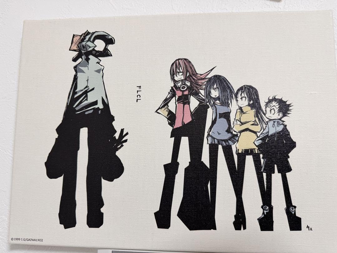 Amazon.co.jp: フリクリ キャンバスアート ウエダハジメ : おもちゃ