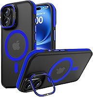 Vista 35 de Funda magnética para iPhone Air con protector de lente de cámara, protección grado militar de 10 pies, compatible con funda MagSafe Slim para iPhone