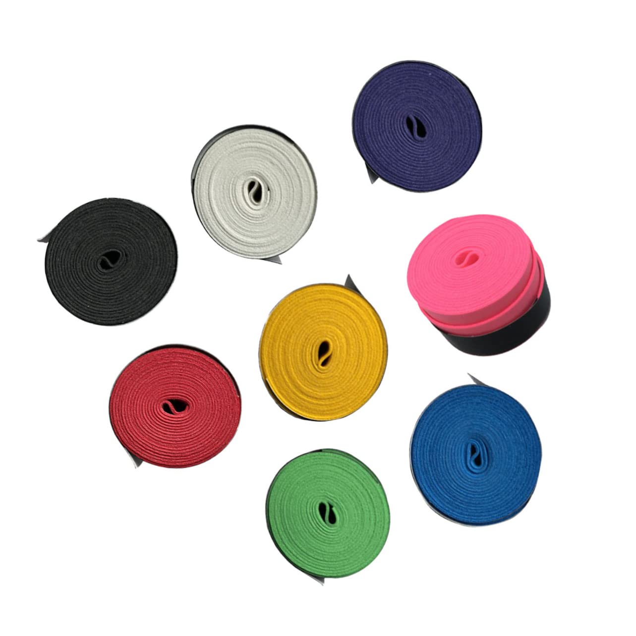 Totority Squash Racket Band 8 Pcs Badminton Grip Tape Non-Slip Overgrip for Tennis Racket Sweat Absorbent