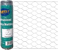 Vista 7 de MTB 20GA - Alambre hexagonal galvanizado para aves de corral, 18 pulgadas x 25 pies x 1 pulgada