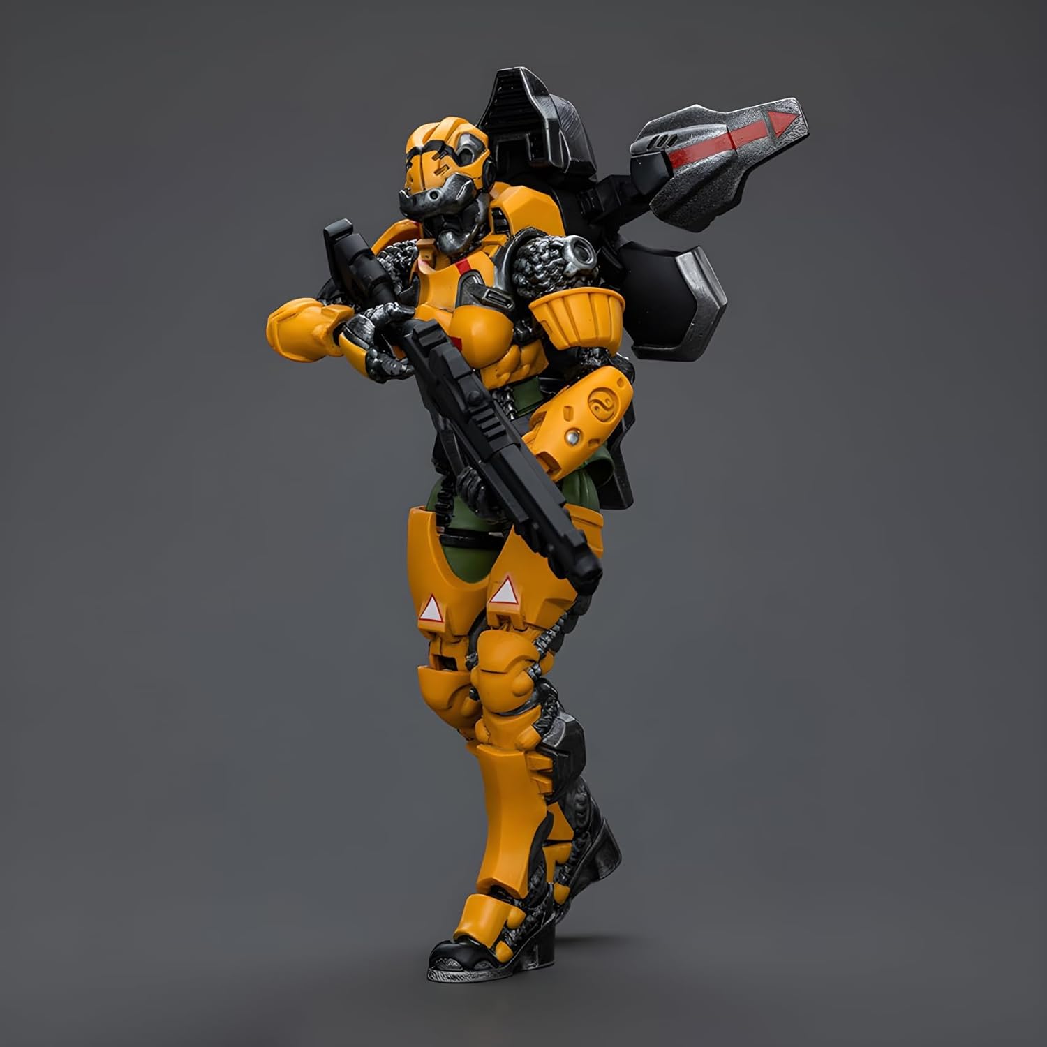 Pipigirl 1/18 Soldier Action Figures, 4inch Infinity Armata Ariadna Veteran Soldier Models Kits (Black Female)