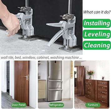 Labor Saving Arm Tool Jack 2 Pack, Multi-Function Height Adjustment Lifting Device That Can Support Slow & Speed Down,Suitable for Installing Cabinets,Flooring & Windows,Load 880LBS
