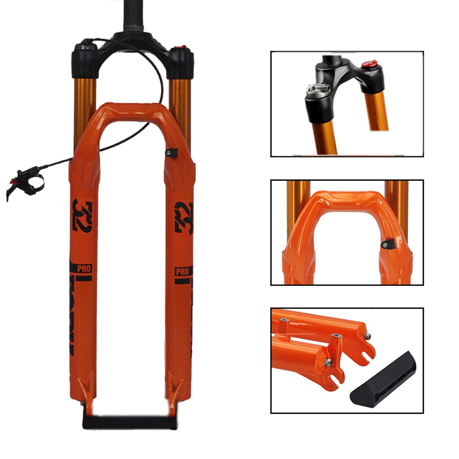 Amazon | サイクリングフォークマウンテンバイクエアサスペンション