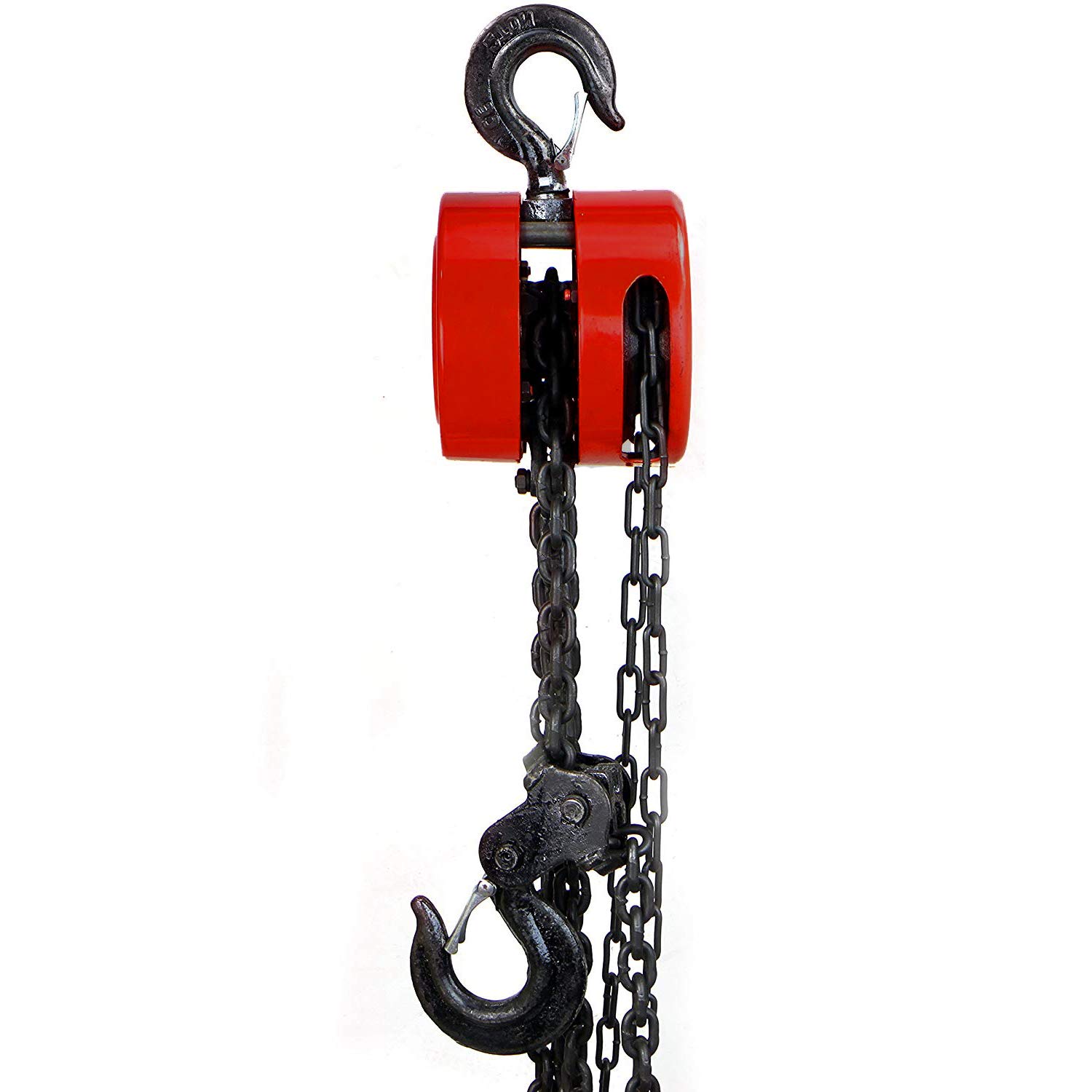 HSZ Type Chain Block/Manual Hoist with 2 Hooks, 2 Ton (4,000 lb