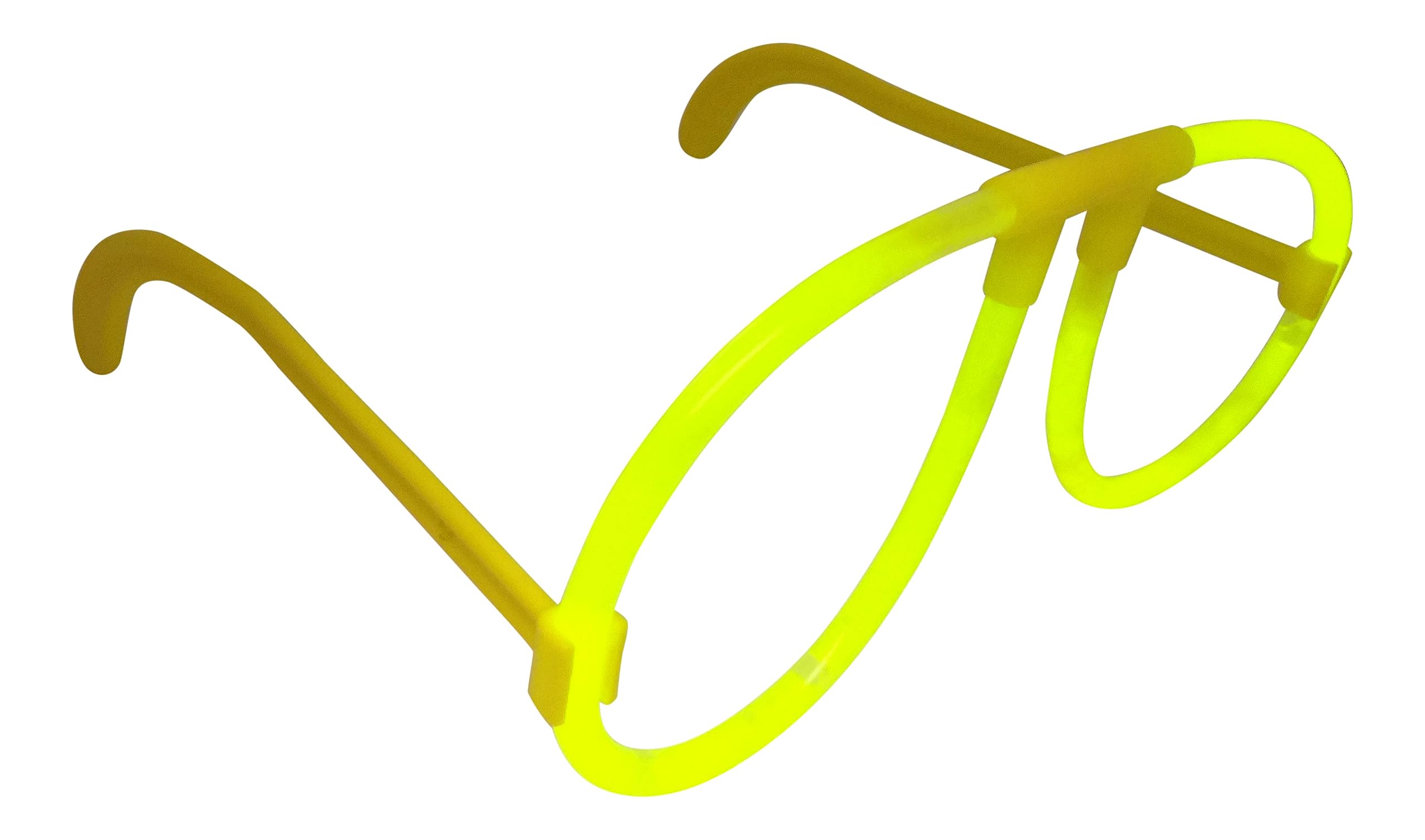 10 Glow in the Dark Glow Glasses Set, Glow Sticks Glosticks Glowsticks