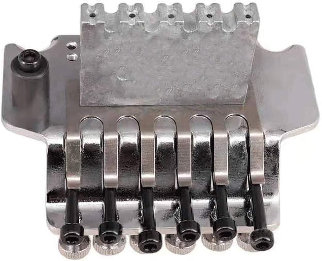 Electric Guitar Double Locking Tremolo Bridge for Floyd Rose Style, Chrome