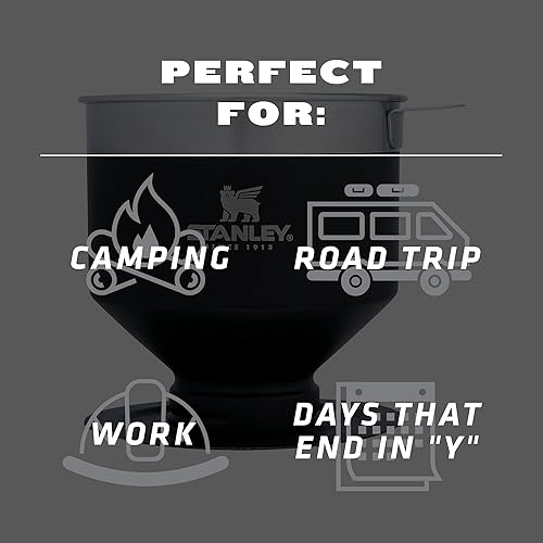Miniatura 7 de Stanley Clásico Perfect-Brew vertido sobre carbón brillante