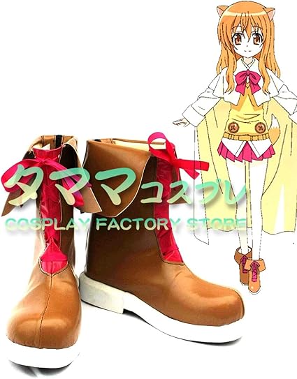 Amazon ドッグ デイズ Dog Days リコッタ エルマール リコ コスプレ靴 コスプレブーツ Cosplay オーダーサイズ スタイル 製作可能 タママ 24cm コスプレ 仮装 通販