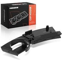 A-Premium Black Cup Holder Compatible with BMW