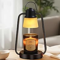 Vista 11 de MAOYUE Lámpara calentadora de velas con temporizador y regulador para velas en frascos, calentador eléctrico de cera derretida, lámpara