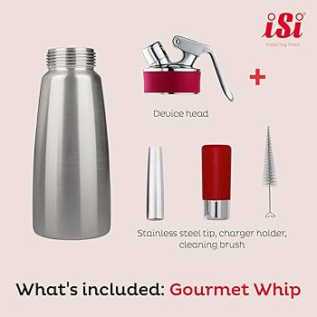 Amazon｜iSi エスプーマ Gourmet Whip グルメホイップ 1Pint/0.5L
