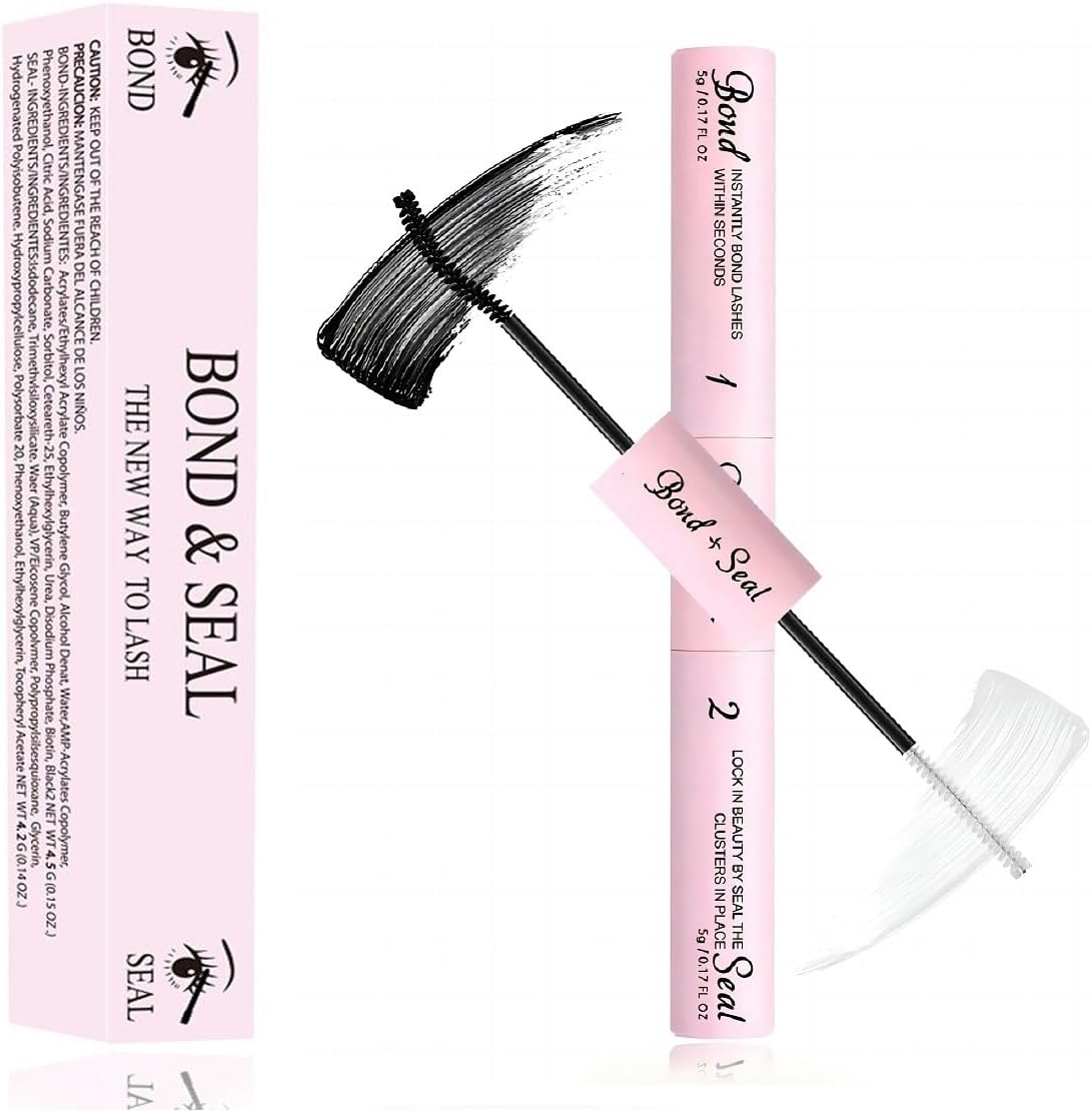 Amazon.com: Phebo Lash Bond and Seal, 2-in-1 Lash Bond and Seal ...