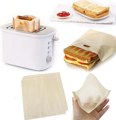 Bolsa para tostadora antiadherente bolsas reutilizables para sándwiches de queso a la parrilla fundas antiadherentes para sándwiches pasteles disponible en Yaxa Guatemala