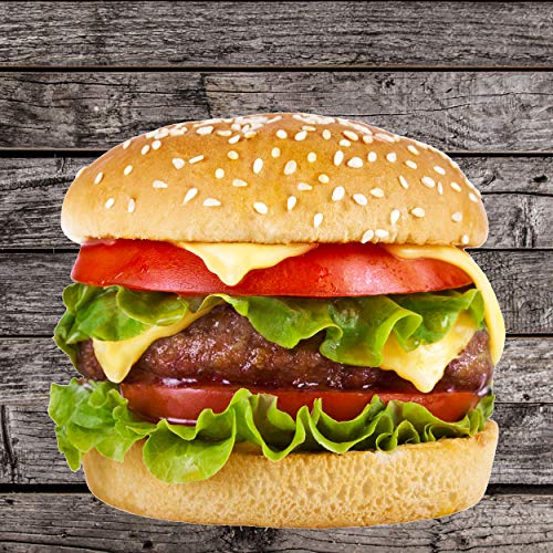 Tischdeko 20 Stück Serviette Burger Grillessen Party Sommer Cover
