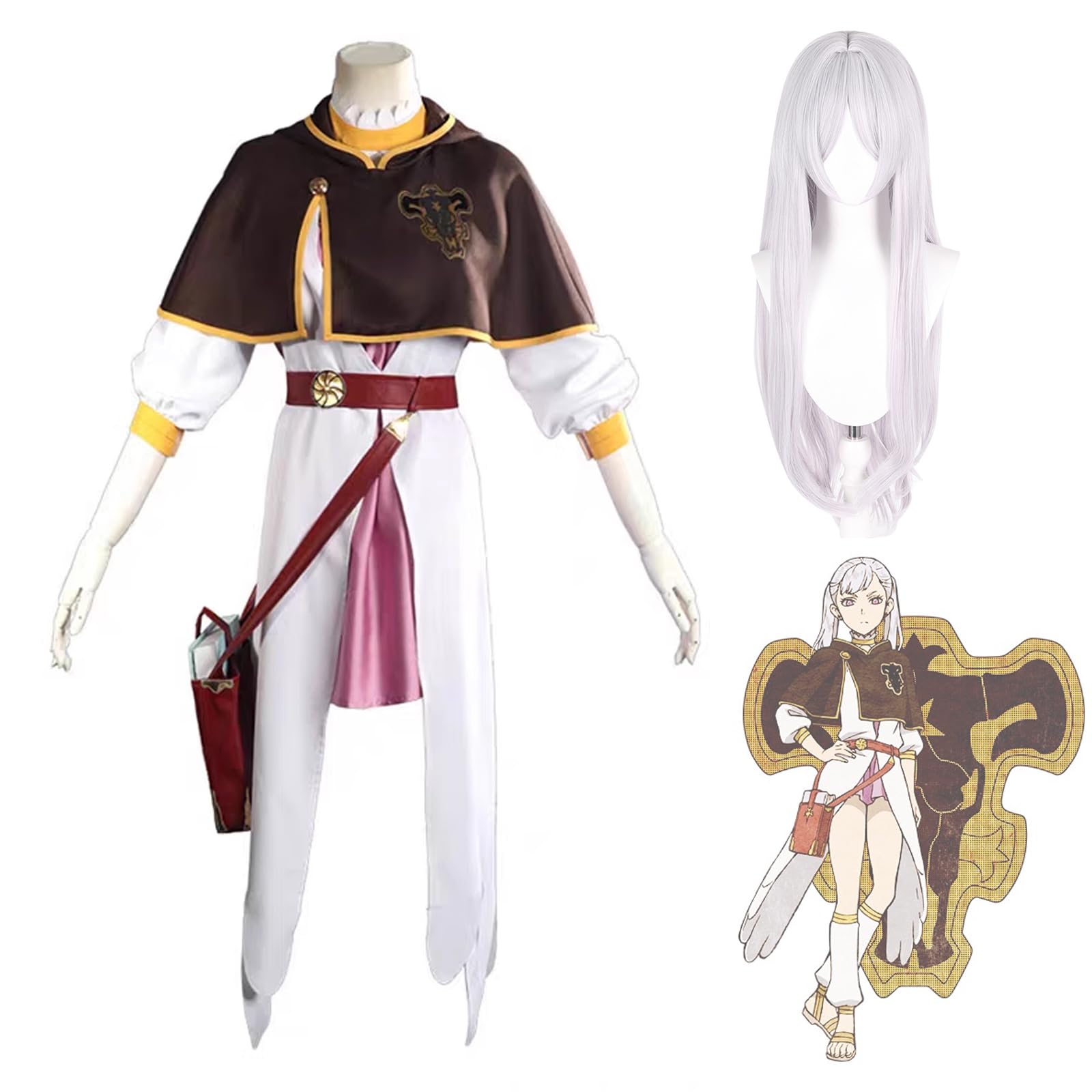 ブラッククローバー ファナ コスプレ 衣装 Amazon.co.jp: ノエル・シルヴァ コスプレ衣装 ウィッグ付き