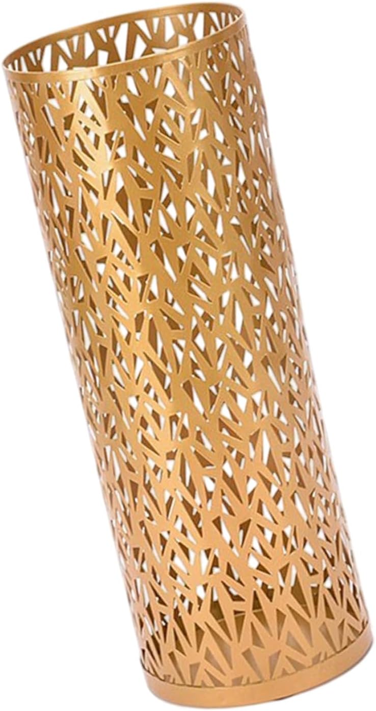 Duty Umbrella Stand Holder Bin with Rustproof Metallic Coating for Entryway Umbrella Walking Stick Organization Holder for Home Entryway