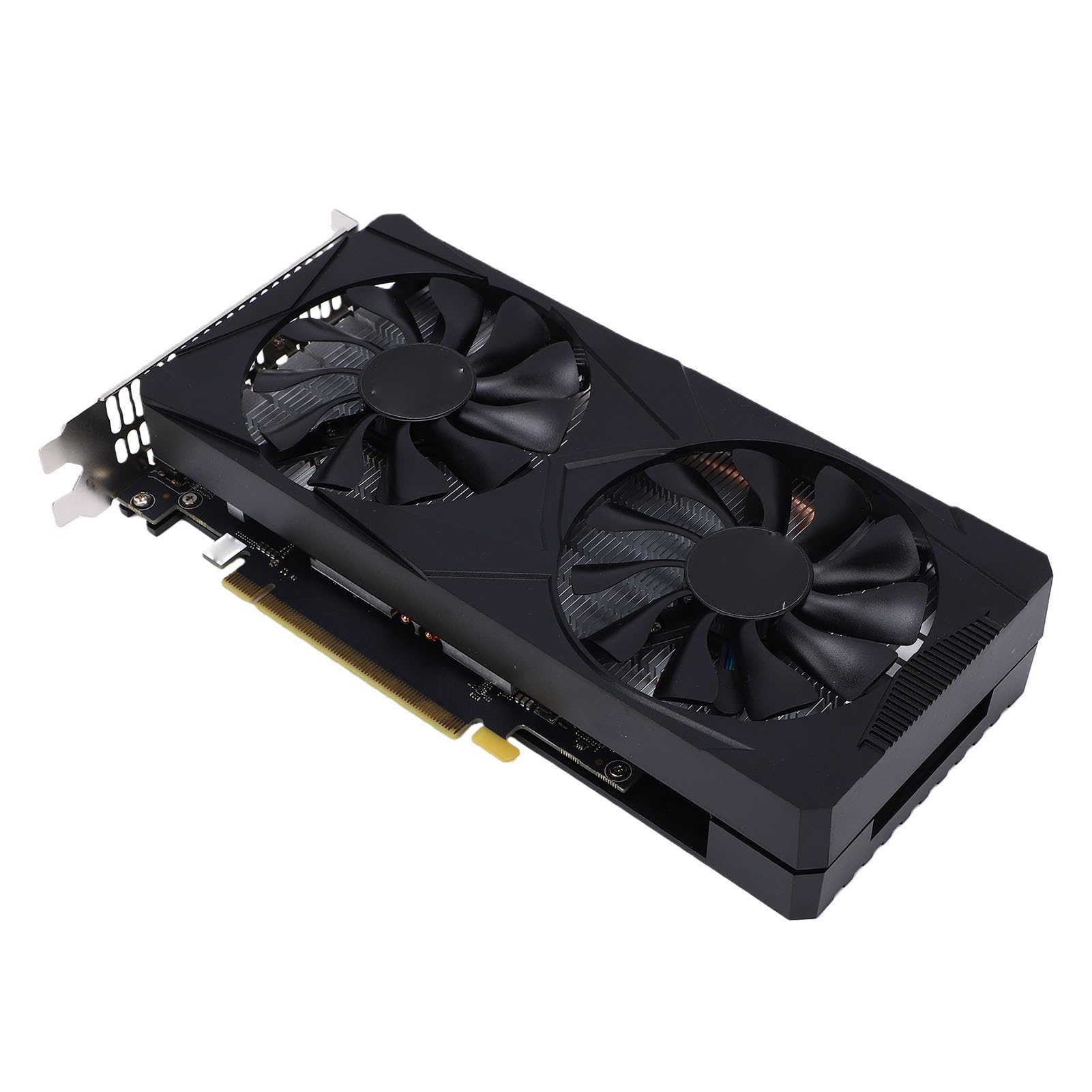 GOWENIC Scheda Grafica per Giochi, Memoria Video GDDR6 da 6 GB, Larghezza 192 Bit, Doppie Ventole, con Tecnologia Real Tracing, per Giochi AAA 1080p 2K