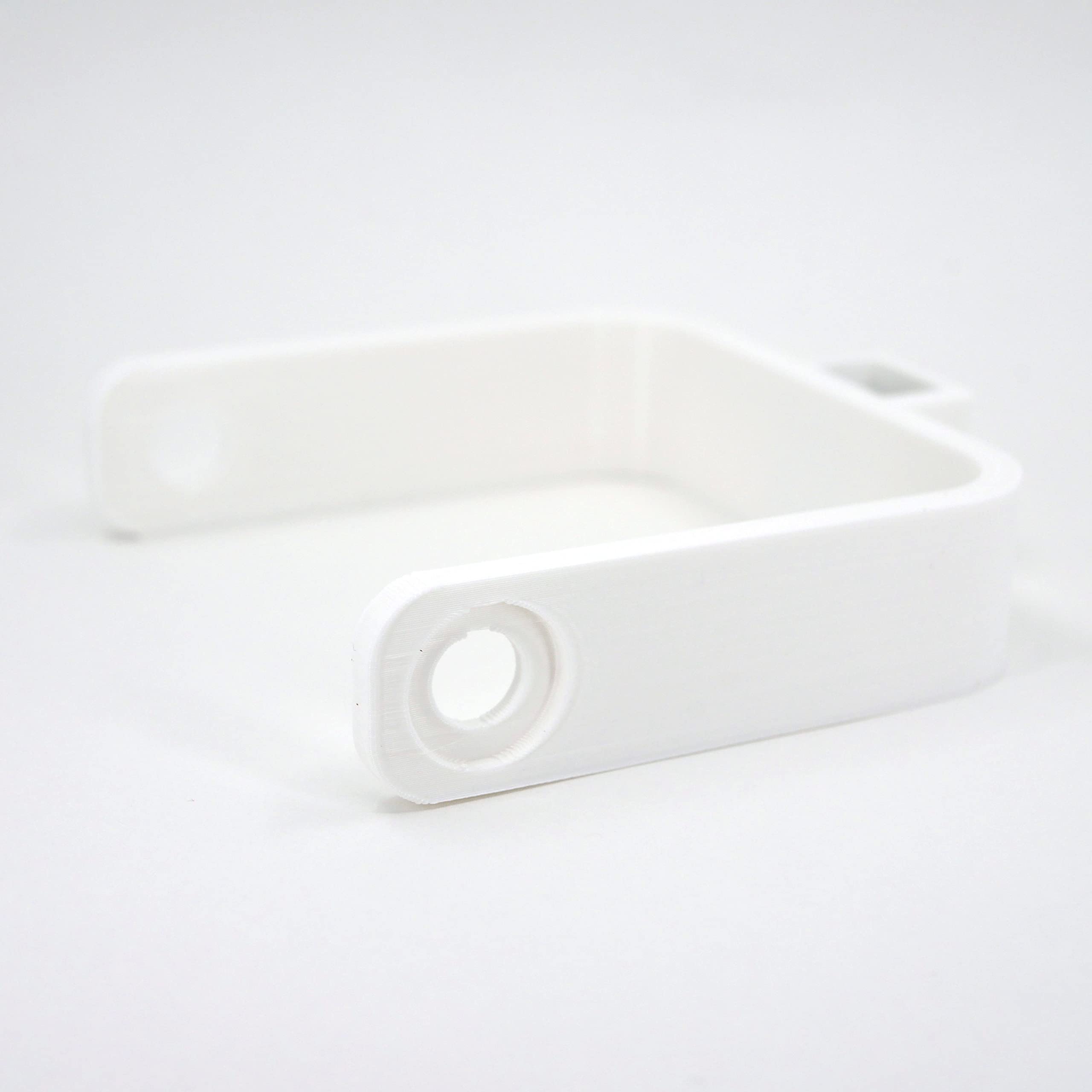 Blue Yeti X Microphone Mount 3/8" Adapter, Boom Arm Attachment, Durable Threaded Mic Arm Mount, Microphone Holder, Slim Profile (White)