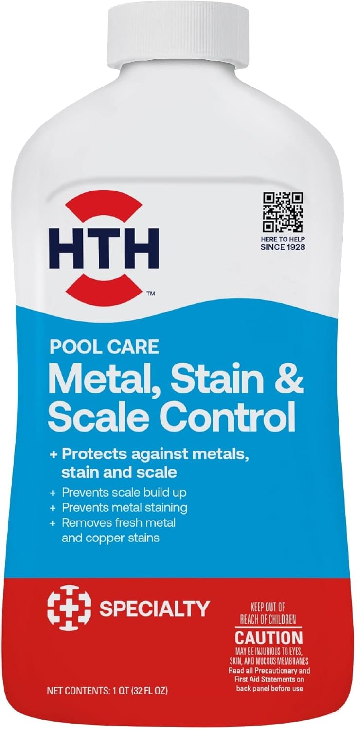 HTH 67068 Swimming Pool Care Metal & Stain Defense - Prevents Staining and Corrosion