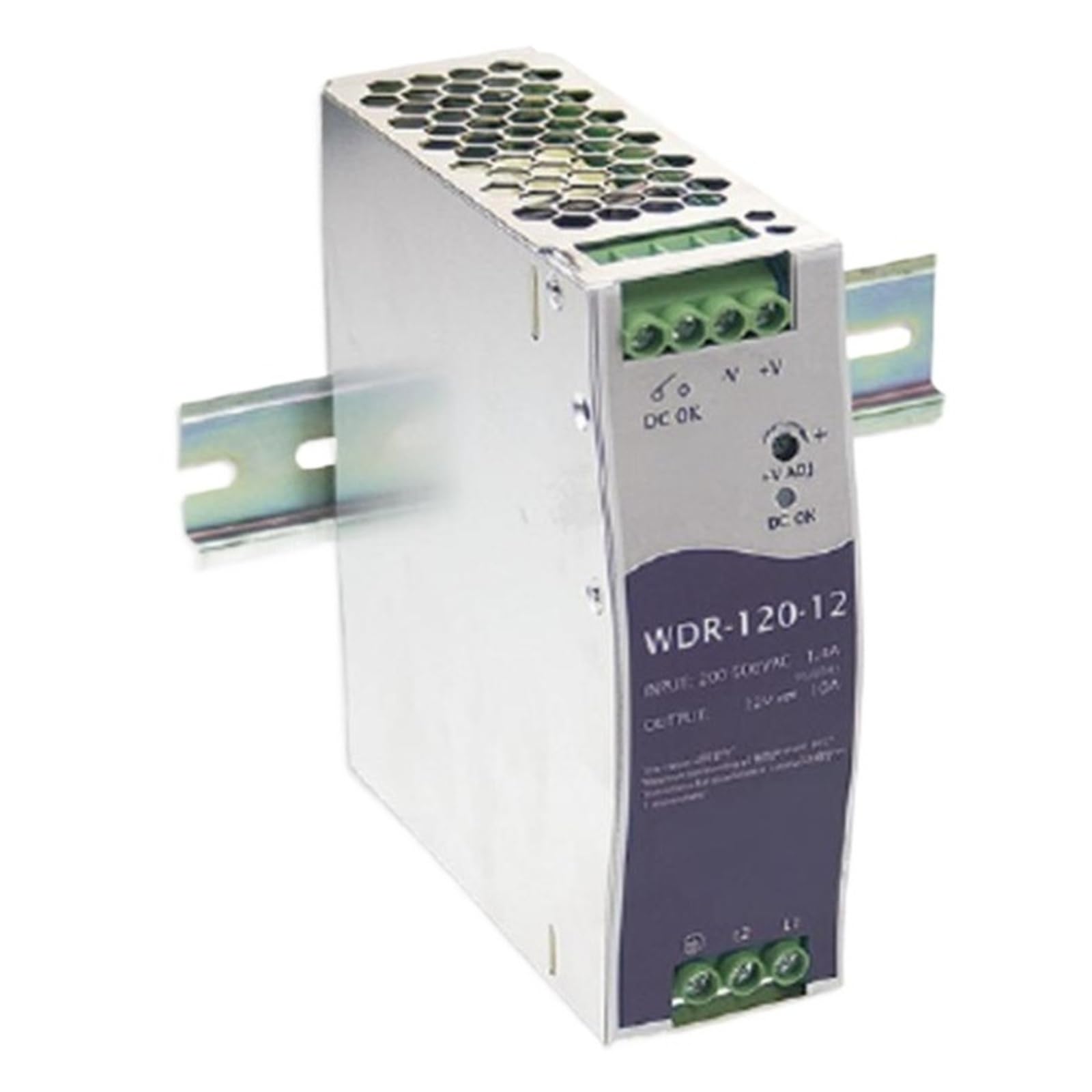 Alimentation sur rail DIN WDR-120-12 pour contrôle d'automatisation