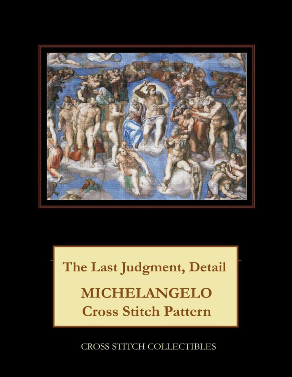 The Last Judgement, Detail: Michelangelo Cross Stitch Pattern