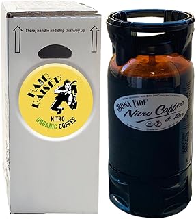 Nitro Cold Brew Coffee, Organic Hair Raiser, Keg 5 Gal, Draft Coffee On Tap