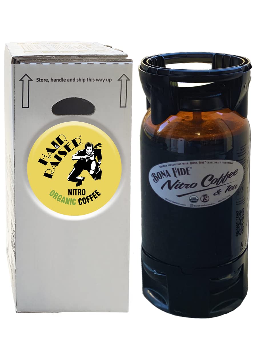 Nitro Cold Brew Coffee, Organic Hair Raiser, Keg 5 Gal, Draft Coffee On Tap