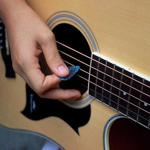 Miniatura 7 de 2 Pack - Micrófono de contacto piezoeléctrico para micrófono de violín, micrófono de chelo, banjo, ukelele, mandolina, guitarra con 6 piezas de púa