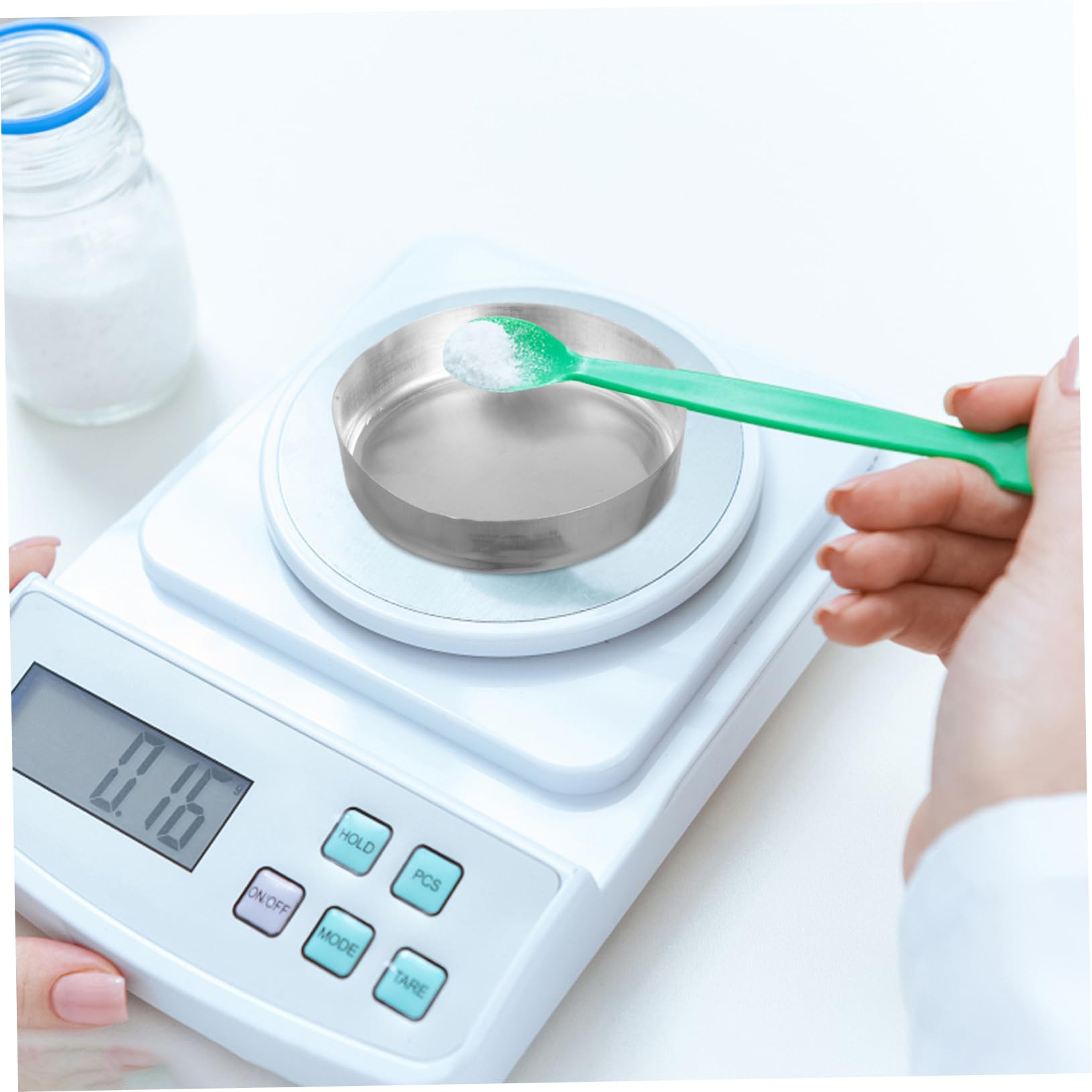 iplusmile 40pezzi Piatto Di Pesatura Da Laboratorio Vassoi Per Polveri Design Con Fondo Piatto Per Misurazioni Stabili e Accurate Attrezzatura Per Laboratorio Indispensabile Misurazioni Di