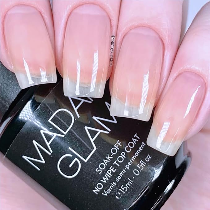 Madam Glam No Wipe Top Coat 15 ml miniatura 4