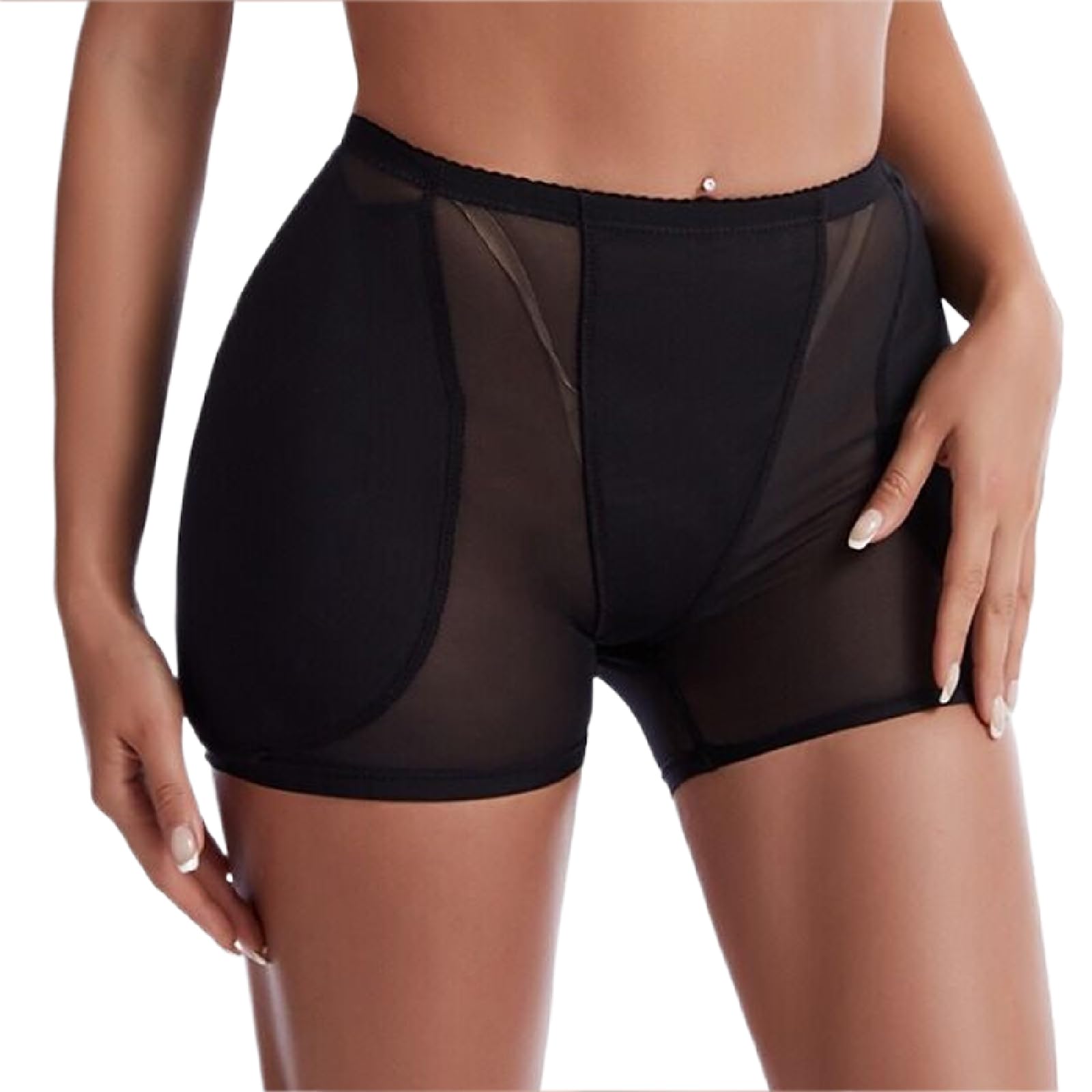 Butt Hip Padded Panties Underwear Shaperwear Hip Enhancer Boyshorts Plus Size
