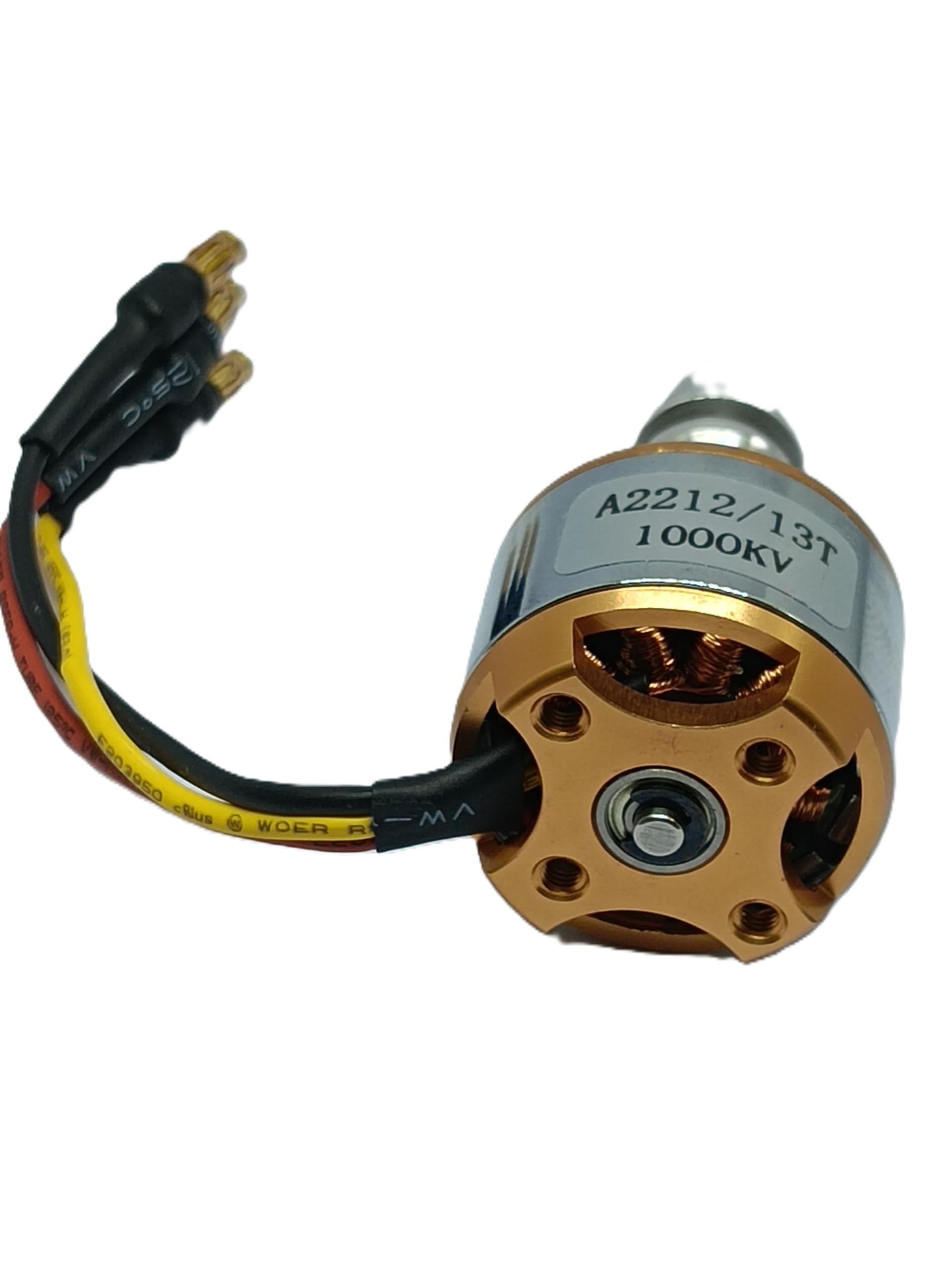 BLDC Outrunner Motor, 7.4V-14.8V, VG-BLDC-1000KV, 1000KV, Metal & Aluminum Construction, 50-60g, 3.17mm Shaft 1