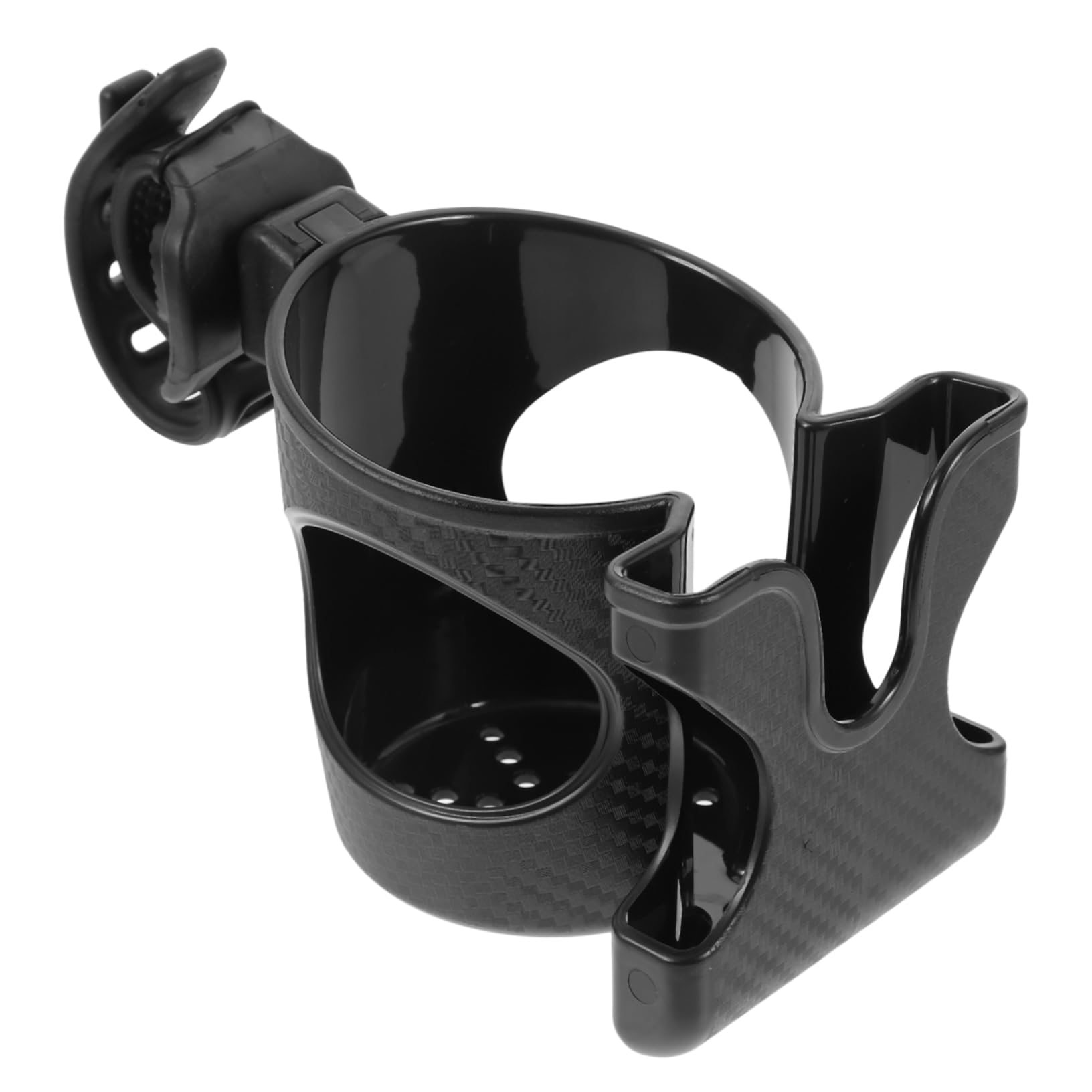 BIUDECO Cup Holder Extender for Stroller Durable Bottle Organizer with Rotatable Design Space Saving Easy Installation for Drinks Snacks The Go