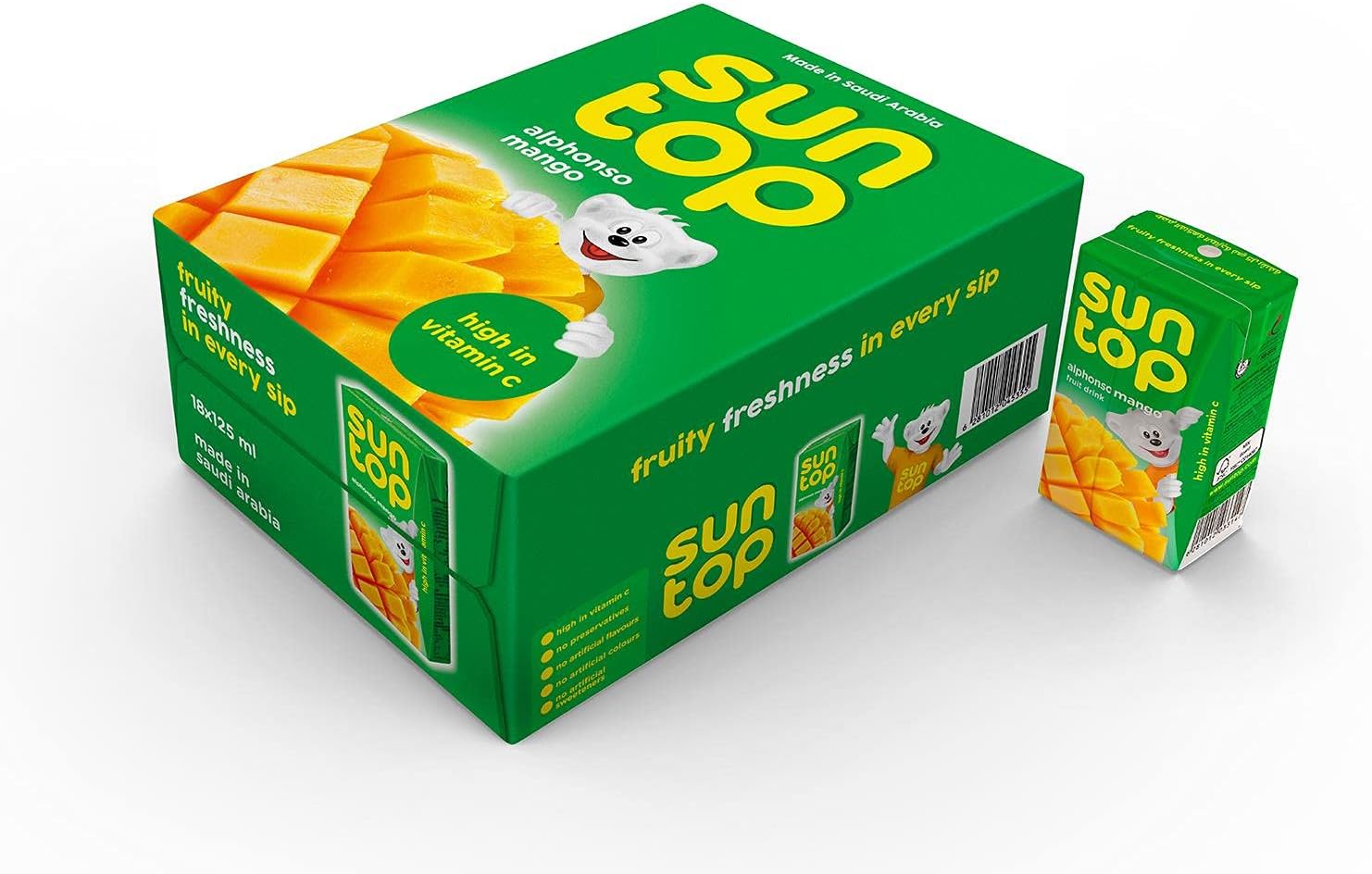 Suntop Mango Drink 125ml x 18