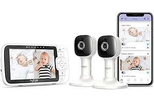 Hubble Nursery Pal Cloud Twin HD Baby Monitor with 2 Cameras