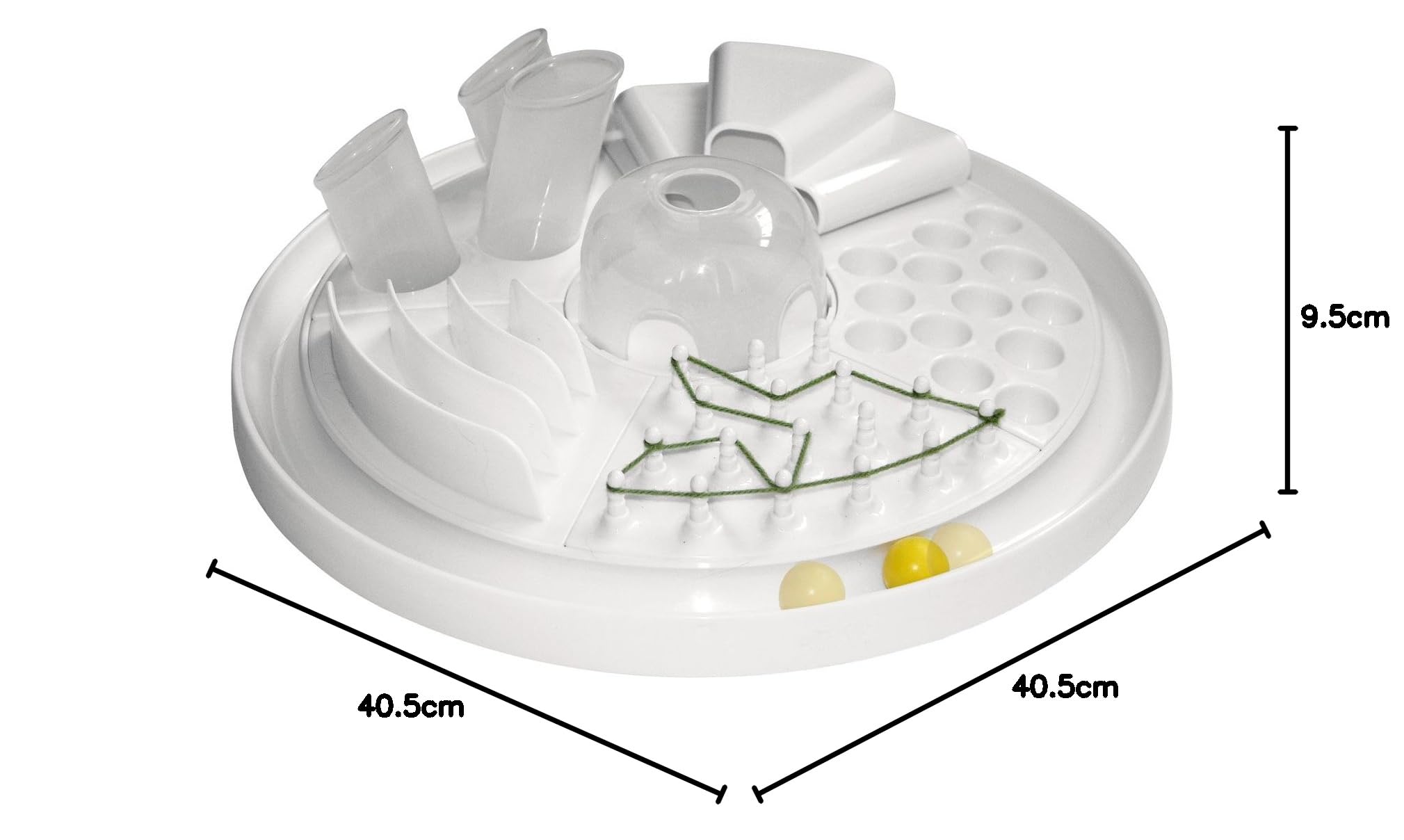 Bayer Design 05005 Inteligentna Zabawka do Karmienia, Biała