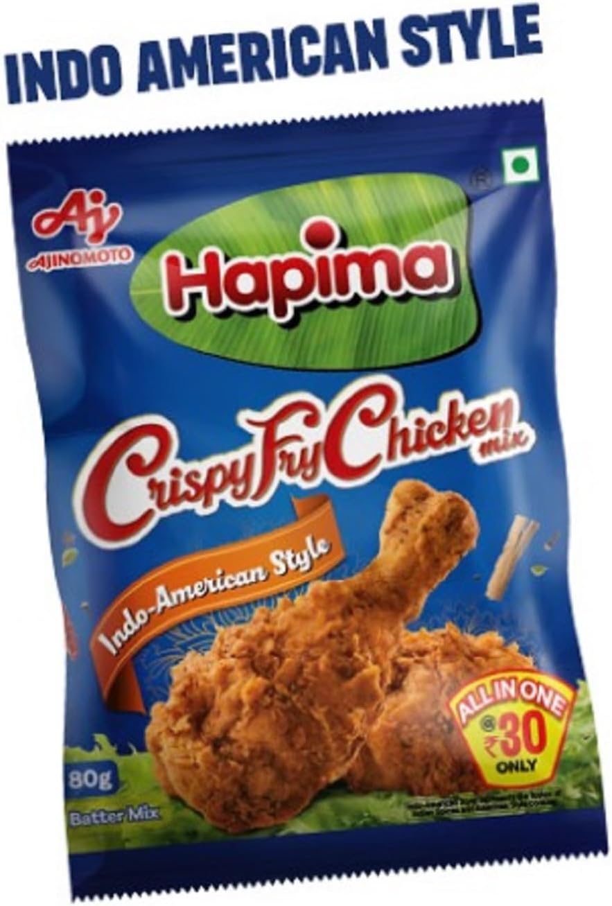 Crispy Fry Chicken Mix Indo Americal style 400 Gram- Pack of 5 (Each 80g)
