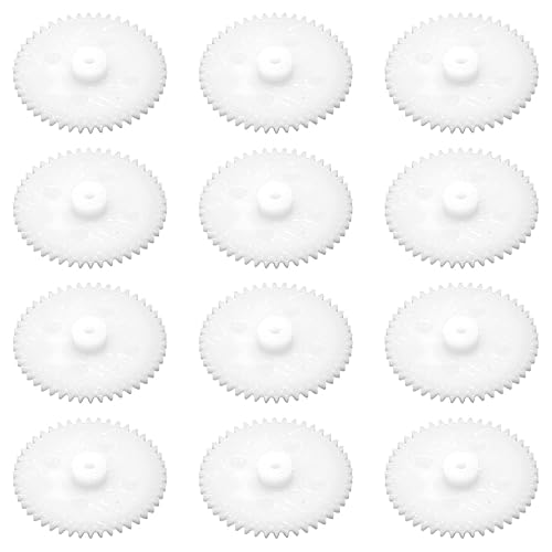 Miniatura 4 de Othmro 20pcs engranajes de plástico 46 dientes modelo 462A reductor engranajes de gusano plástico para RC coche robot motor