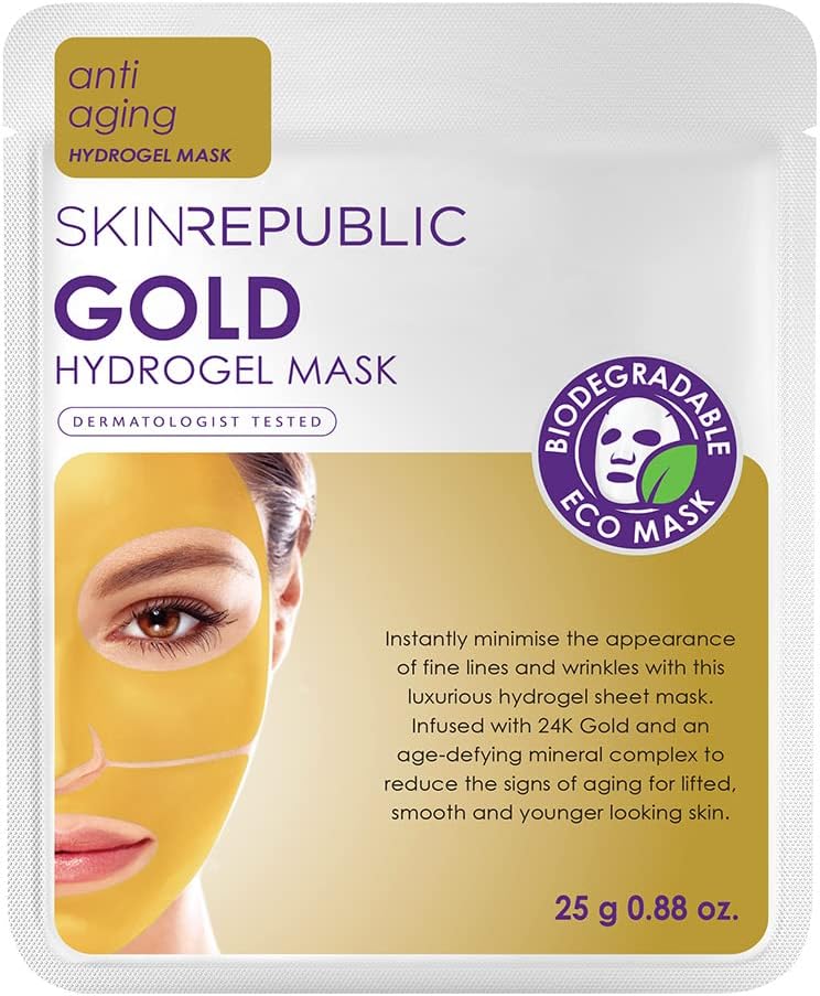 Skin Republic Gold Hydrogel Face Mask, 25 g