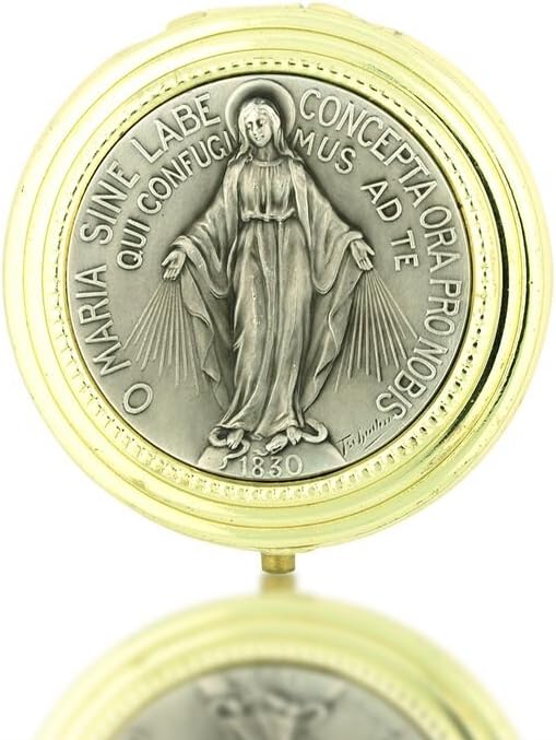Blessed Mother Case, Miraculous Mary Case for Rosary, Pyx, or Pill Case.