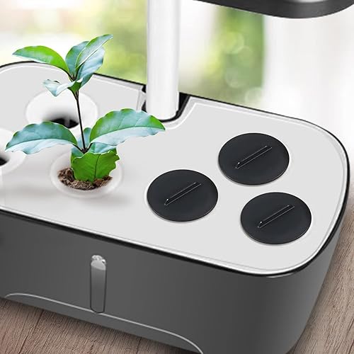 Miniatura 4 de Kit de 25 espaciadores de plantas espaciadores de plantas de jardín cubierta espaciadora redonda aberturas de cubierta de plantas para sistema de